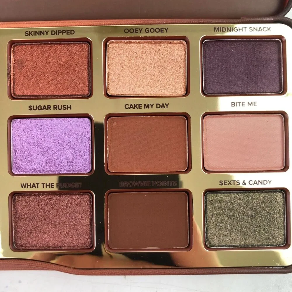 NIB Too Faced Better Than Chocolate Eyeshadow Palette Cocoa-Infused Shades